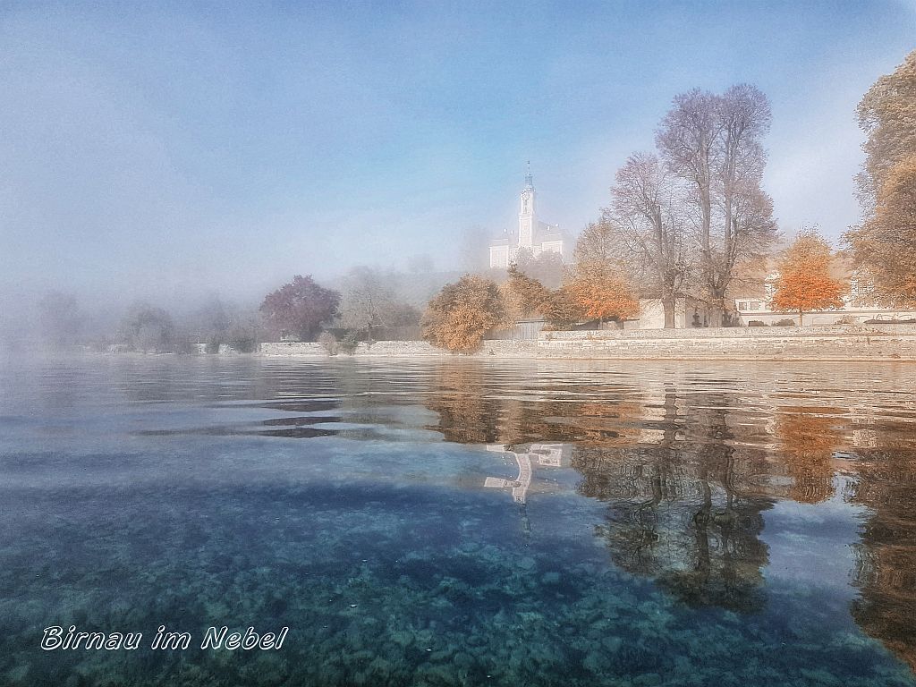 Bodensee bei Nebel