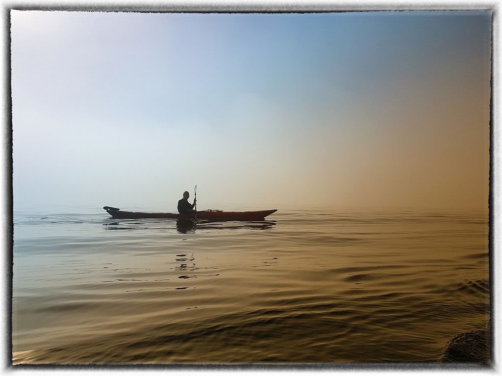 Bodensee bei Nebel