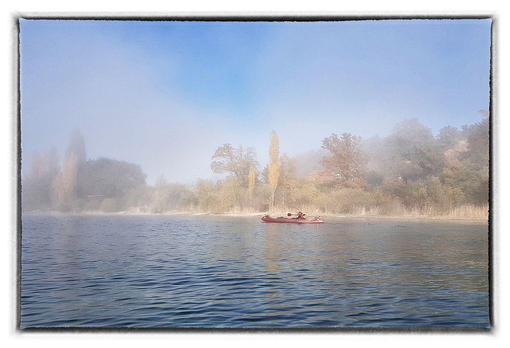 Bodensee bei Nebel