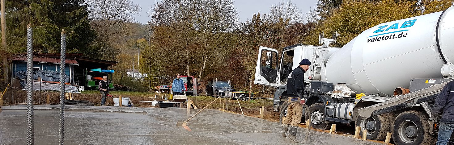 der Bootshausbau 2018