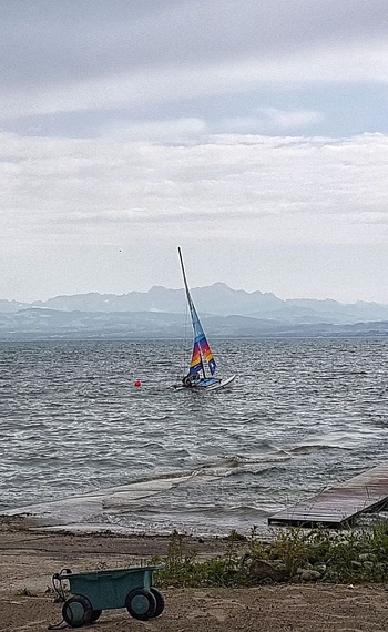 Bodensee bei Sturm