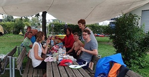 Grillen nach einer Kajaktour