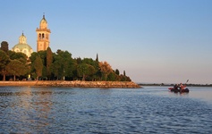 Sonnenuntergang bei Grado