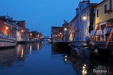 Burano bei Nacht