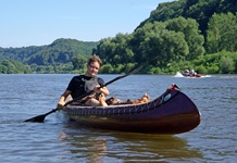 von Schmilka bis Dresden auf der Elbe
