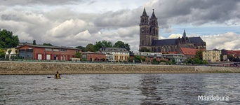 Elbe in Magdeburg